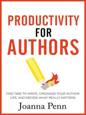 cover image of Productivity For Authors